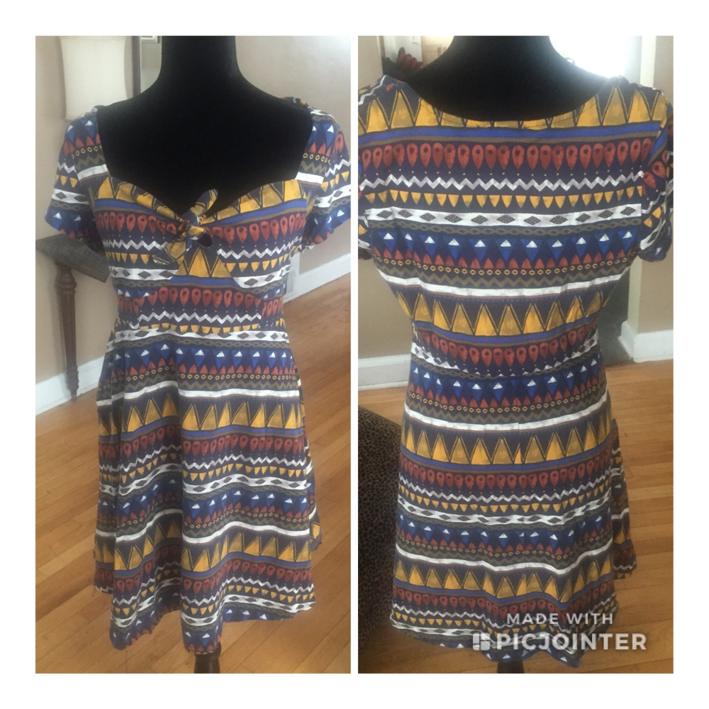 Forever 21 printed dress